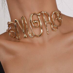 Unique Alphabet Necklace