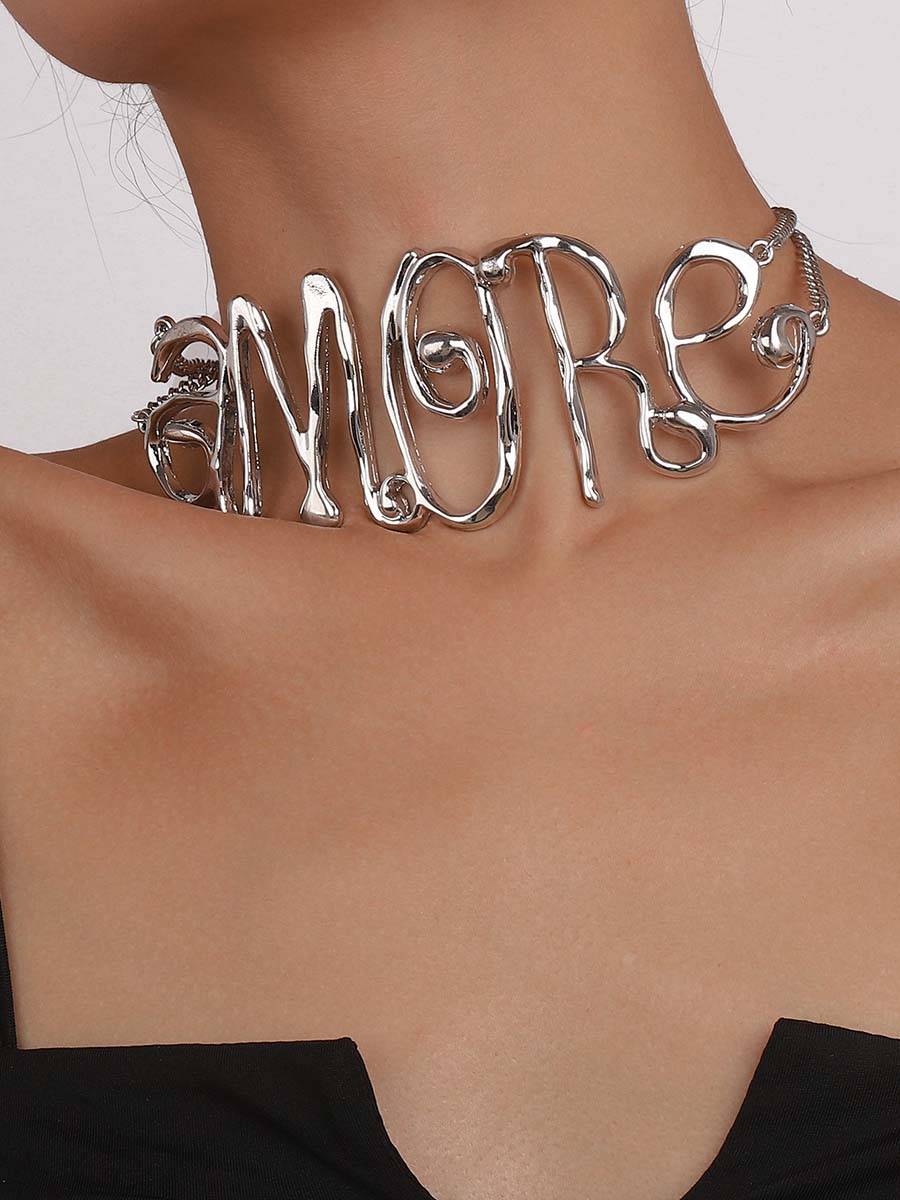 Unique Alphabet Necklace