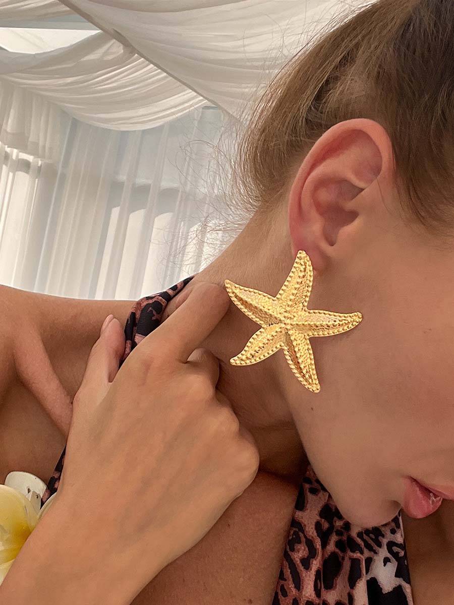 Starfish Element Earrings