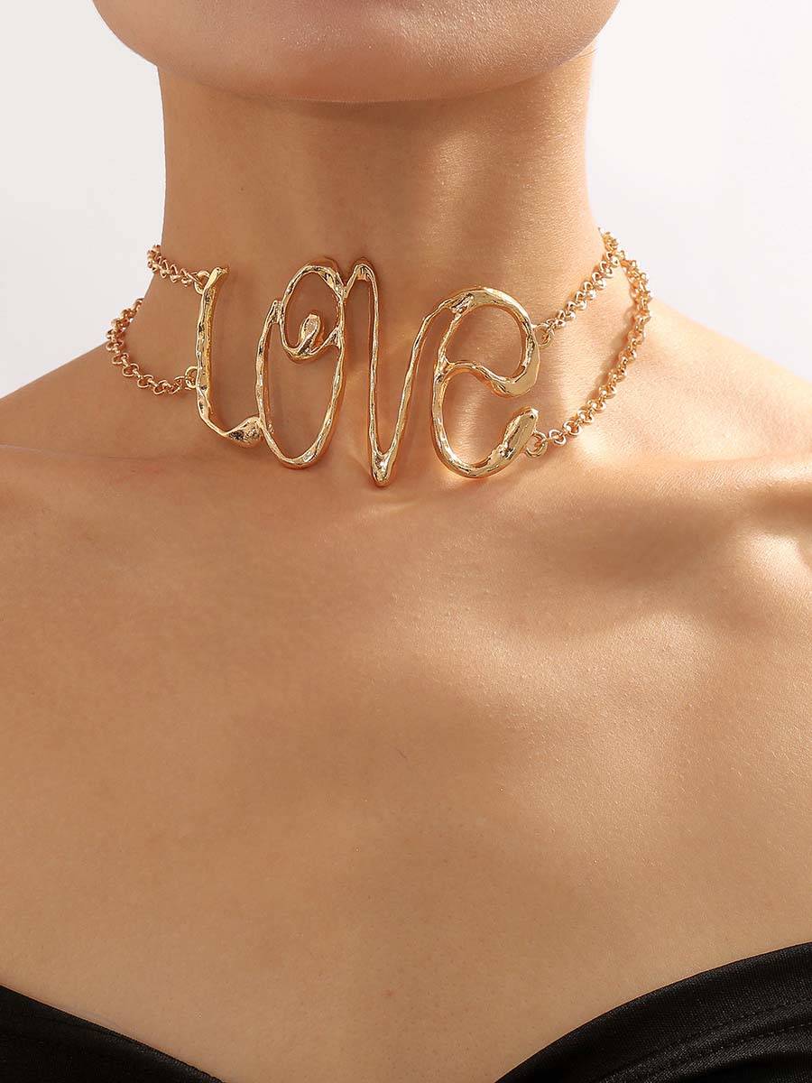 Unique Alphabet Necklace